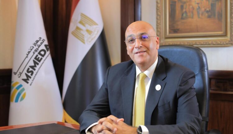 باسل رحمي الرئيس التنفيذي لجهاز تنمية المشروعات المتوسطة والصغيرة