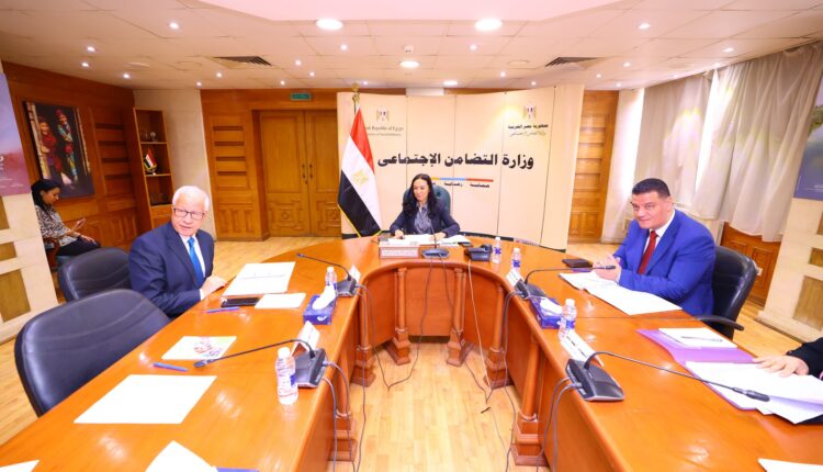 الدكتورة مايا مرسي وزيرة التضامن الاجتماعي