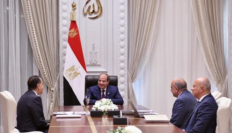 الرئيس المصري عبد الفتاح السيسي