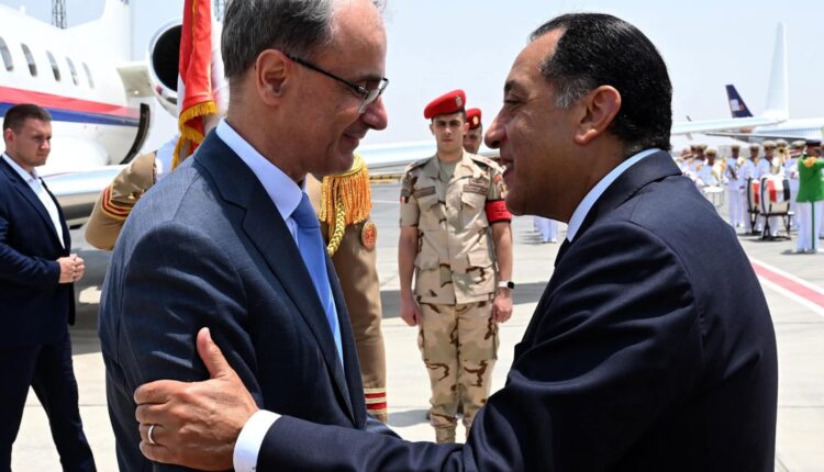رئيس الوزراء يستقبل رئيس وزراء جمهورية صربيا