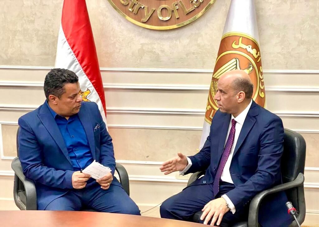 القرار المصرى فى حوار مع وزير العمل 