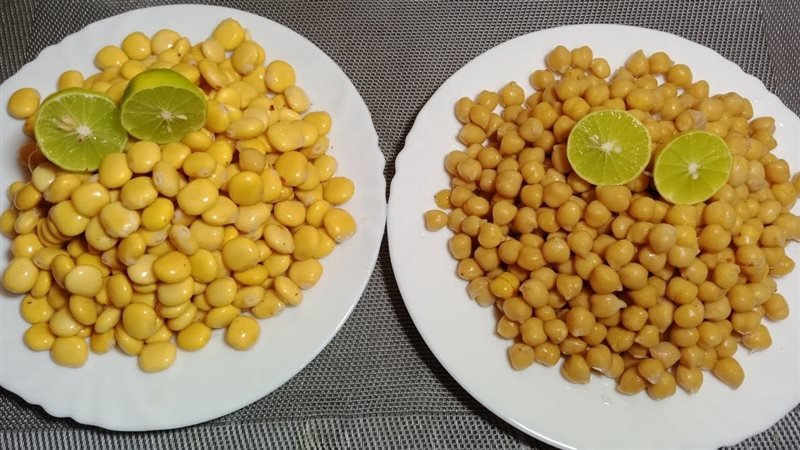 الترمس والحمص