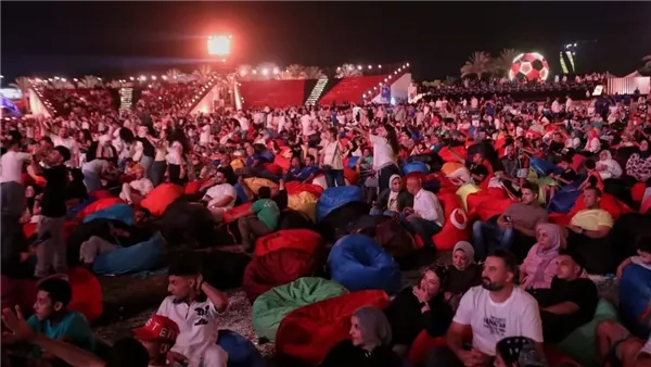منطقة المشجعين بالعاصمة الإدارية