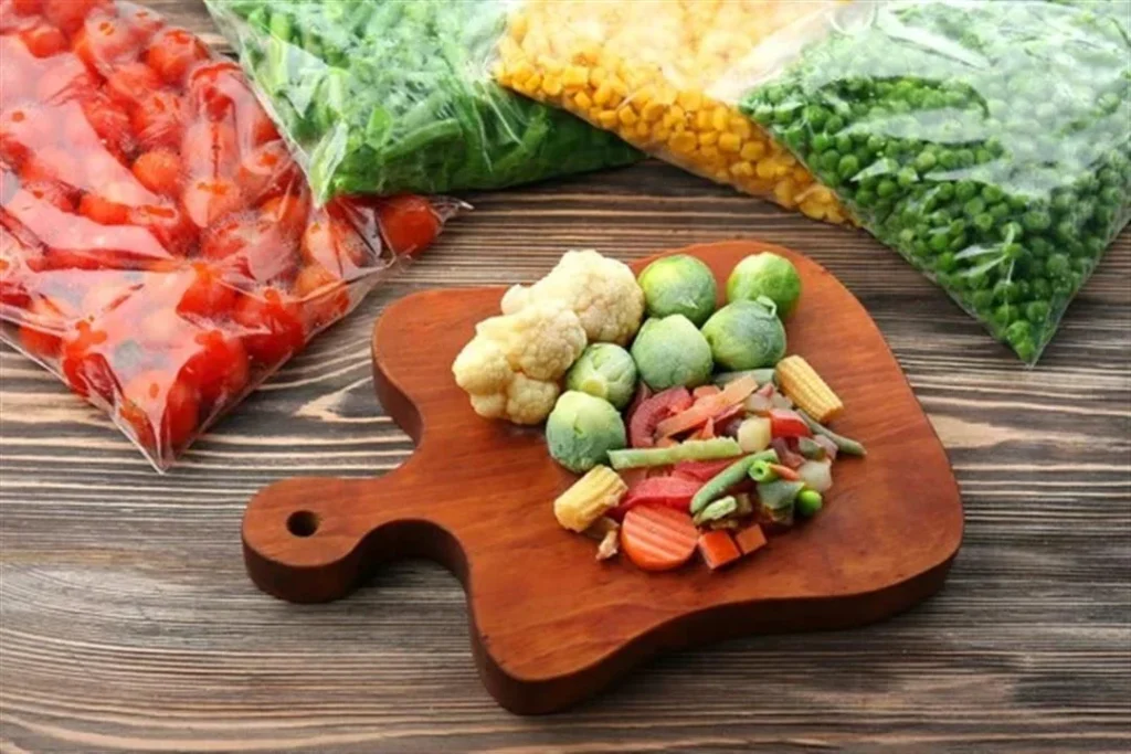 الخضروات المجمدة