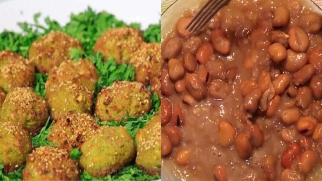 الفول والطعمية